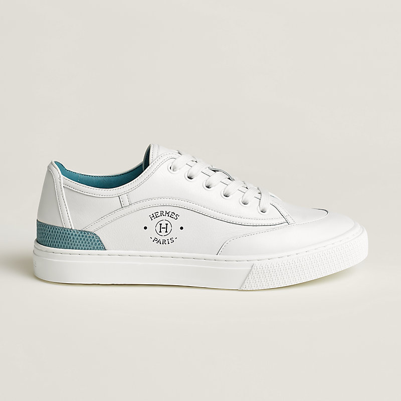 【お洒落♪】HERMES スニーカー ゲット / Prunoir / Blanc NEW HERMES Prunoir Blanc Get Women Sneaker Size 38 EU Black